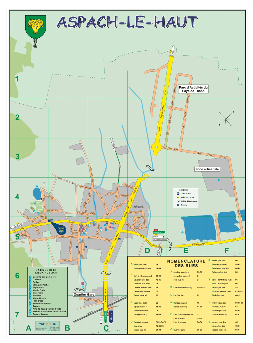 Aspach Stadtplan Geomap Gemeinde Aspach SJDBG